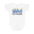 thumbnail image 1 of Inktastic My First Hanukkah with Lit Candles Boys or Girls Baby Bodysuit, 1 of 5