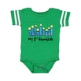 thumbnail image 1 of Inktastic My First Hanukkah with Lit Candles Boys or Girls Baby Bodysuit, 1 of 5