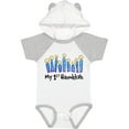thumbnail image 1 of Inktastic My First Hanukkah with Lit Candles Boys or Girls Baby Bodysuit, 1 of 5