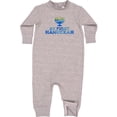 thumbnail image 1 of Inktastic My First Hanukkah with Menorah Baby Fleece Romper, 1 of 4