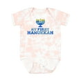 thumbnail image 1 of Inktastic My First Hanukkah with Menorah Boys or Girls Baby Bodysuit, 1 of 5