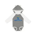 thumbnail image 1 of Inktastic My First Hanukkah with Menorah Boys or Girls Long Sleeve Baby Bodysuit, 1 of 5