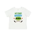 thumbnail image 1 of Inktastic My First Hockey Season Boys or Girls Baby T-Shirt, 1 of 5