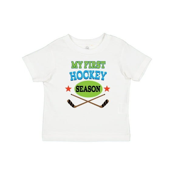 Inktastic My First Hockey Season Boys or Girls Baby T-Shirt