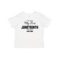 thumbnail image 1 of Inktastic My First Juneteenth June 19, 1865 Boys or Girls Baby T-Shirt, 1 of 5