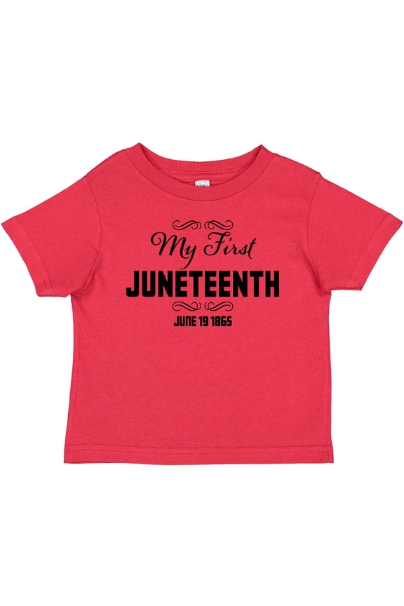 My First Juneteenth June 19, 1865 Boys or Girls Baby T-Shirt