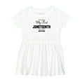 thumbnail image 1 of Inktastic My First Juneteenth June 19, 1865 Girls Baby Dress, 1 of 5