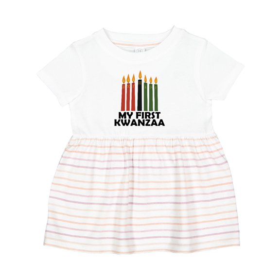 Inktastic My First Kwanzaa Celebration Girls Baby Dress