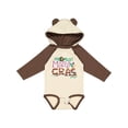 thumbnail image 1 of Inktastic My First Mardi Gras Boys or Girls Long Sleeve Baby Bodysuit, 1 of 5