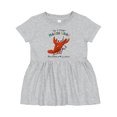 thumbnail image 1 of Inktastic My First Mardi Gras Crawfish Girls Baby Dress, 1 of 5