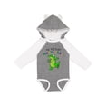 thumbnail image 1 of Inktastic My First Mardi Gras-alligator Boys or Girls Long Sleeve Baby Bodysuit, 1 of 5