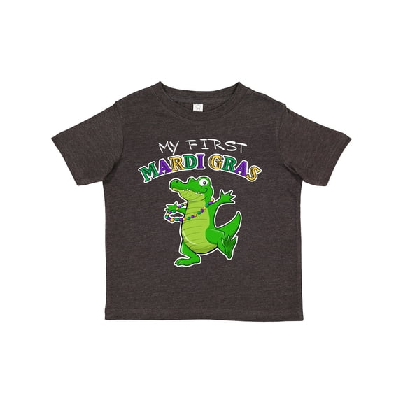 Inktastic My First Mardi Gras-alligator Boys or Girls Toddler T-Shirt