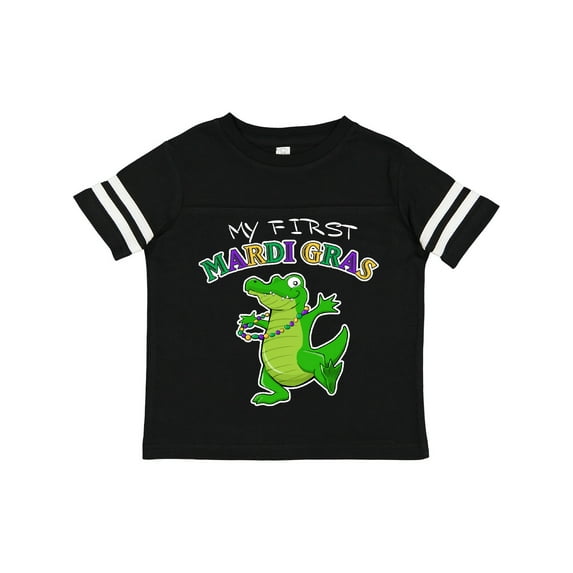 Inktastic My First Mardi Gras-alligator Boys or Girls Toddler T-Shirt
