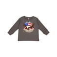 thumbnail image 1 of Inktastic My First Memorial Day- Bald Eagle Boys or Girls Long Sleeve Toddler T-Shirt, 1 of 5