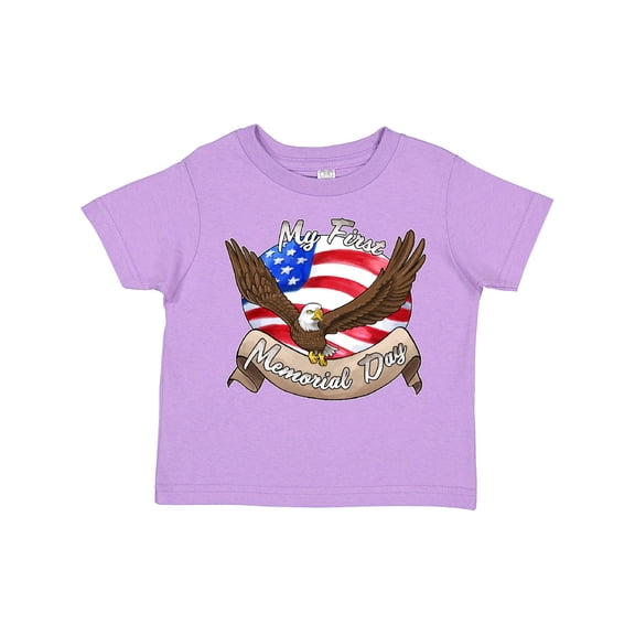Inktastic My First Memorial Day- Bald Eagle Boys or Girls Toddler T-Shirt