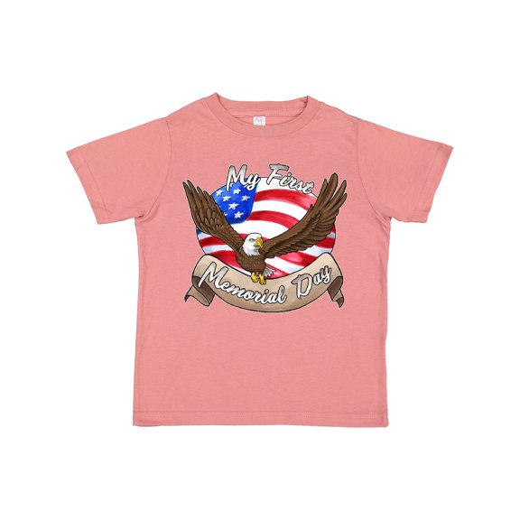 Inktastic My First Memorial Day- Bald Eagle Boys or Girls Toddler T-Shirt