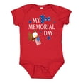 thumbnail image 1 of Inktastic My First Memorial Day Eagle Boys or Girls Baby Bodysuit, 1 of 5