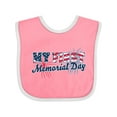 thumbnail image 1 of Inktastic My First Memorial Day Grunge with Fireworks Boys or Girls Baby Bib, 1 of 4