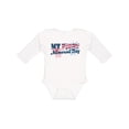 thumbnail image 1 of Inktastic My First Memorial Day Grunge with Fireworks Boys or Girls Long Sleeve Baby Bodysuit, 1 of 5