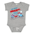 thumbnail image 1 of Inktastic My First Memorial Day Train Boys or Girls Baby Bodysuit, 1 of 5