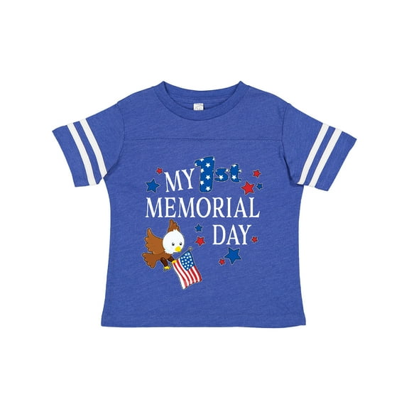 Inktastic My First Memorial Day- eagle Boys or Girls Toddler T-Shirt