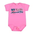 thumbnail image 1 of Inktastic My First Memorial Day with Fireworks Boys or Girls Baby Bodysuit, 1 of 4