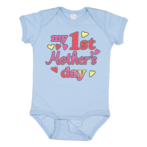 Inktastic My First Mother's Day Boys or Girls Baby Bodysuit