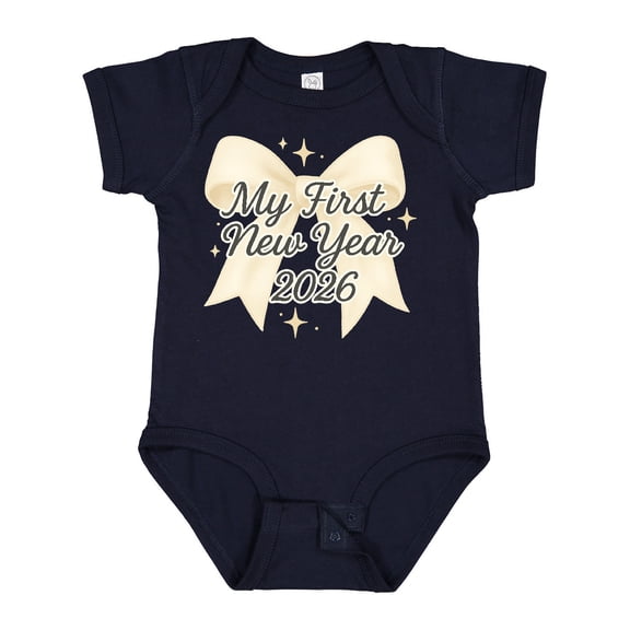 Inktastic My First New Year 2026 Boys or Girls Baby Bodysuit