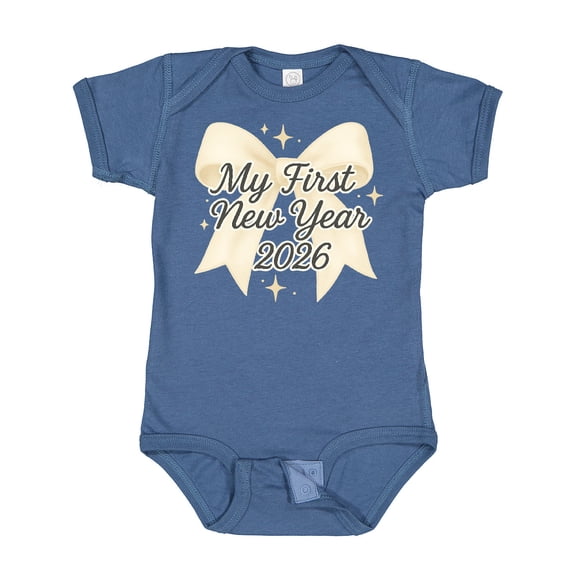 Inktastic My First New Year 2026 Boys or Girls Baby Bodysuit