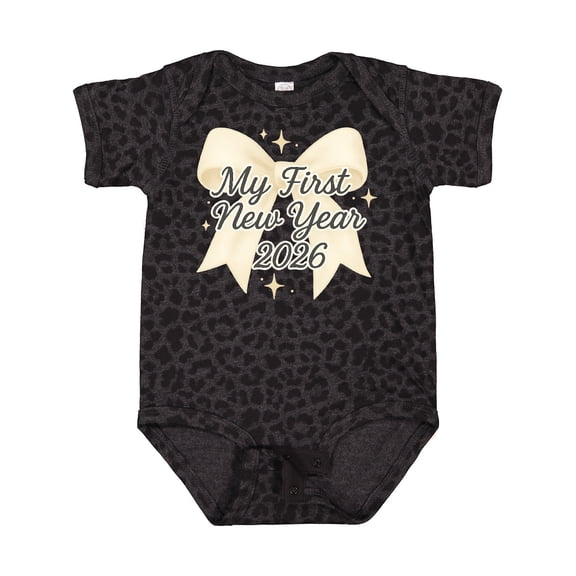 Inktastic My First New Year 2026 Boys or Girls Baby Bodysuit
