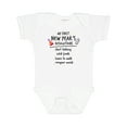thumbnail image 1 of Inktastic My First New Year's Resolutions Boys or Girls Baby Bodysuit, 1 of 5