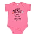 thumbnail image 1 of Inktastic My First New Year's Resolutions Boys or Girls Baby Bodysuit, 1 of 5