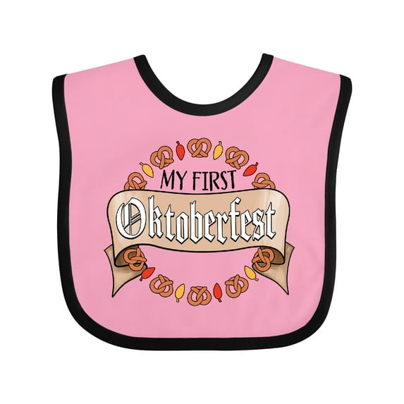 Inktastic My First Oktoberfest Boys or Girls Baby Bib