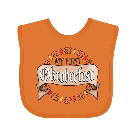 Inktastic My First Oktoberfest Boys or Girls Baby Bib