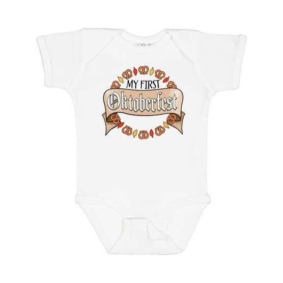 Inktastic My First Oktoberfest Boys or Girls Baby Bodysuit