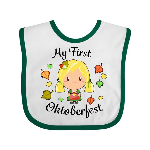 Inktastic My First Oktoberfest Girl Boys or Girls Baby Bib