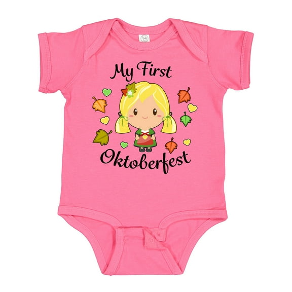 Inktastic My First Oktoberfest Girl Boys or Girls Baby Bodysuit