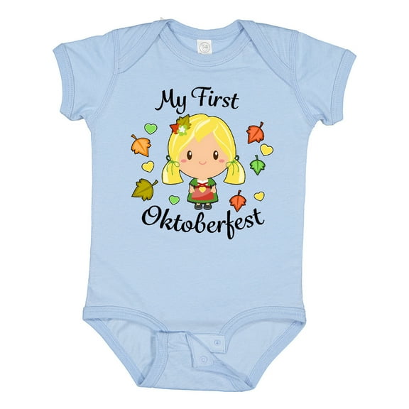 Inktastic My First Oktoberfest Girl Boys or Girls Baby Bodysuit