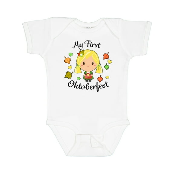 Inktastic My First Oktoberfest Girl Boys or Girls Baby Bodysuit