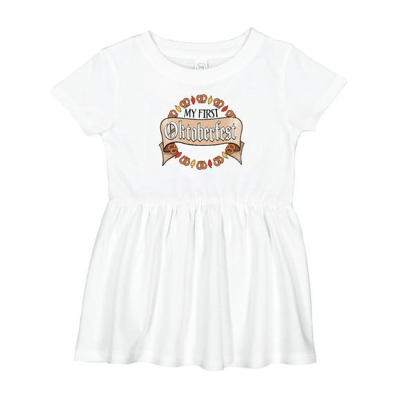 Inktastic My First Oktoberfest Girls Baby Dress