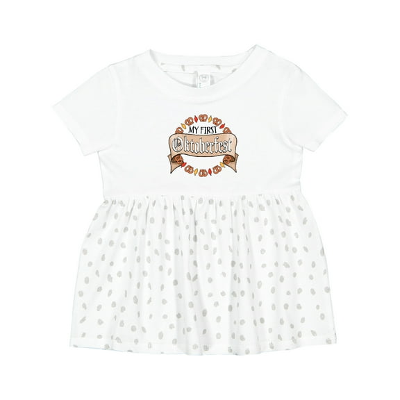 Inktastic My First Oktoberfest Girls Baby Dress