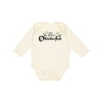 thumbnail image 1 of Inktastic My First Oktoberfest with Edelweiss Flowers Boys or Girls Long Sleeve Baby Bodysuit, 1 of 5