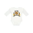 thumbnail image 1 of Inktastic My First Oktoberfest with Pretzel and Banner Boys or Girls Long Sleeve Baby Bodysuit, 1 of 5