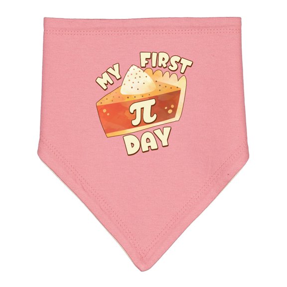 Inktastic My First Pi Day-pumpkin Pie Baby Bandana Bib