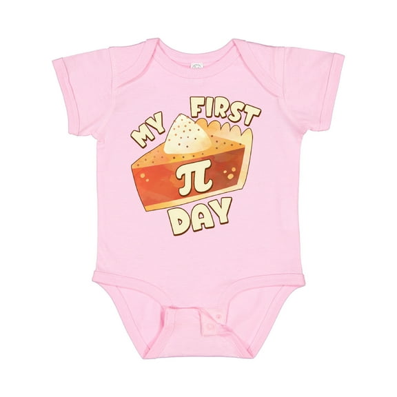 Inktastic My First Pi Day-pumpkin Pie Boys or Girls Baby Bodysuit