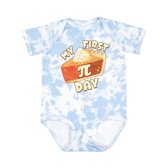 Inktastic My First Pi Day-pumpkin Pie Boys or Girls Baby Bodysuit
