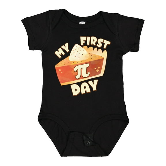 Inktastic My First Pi Day-pumpkin Pie Boys or Girls Baby Bodysuit
