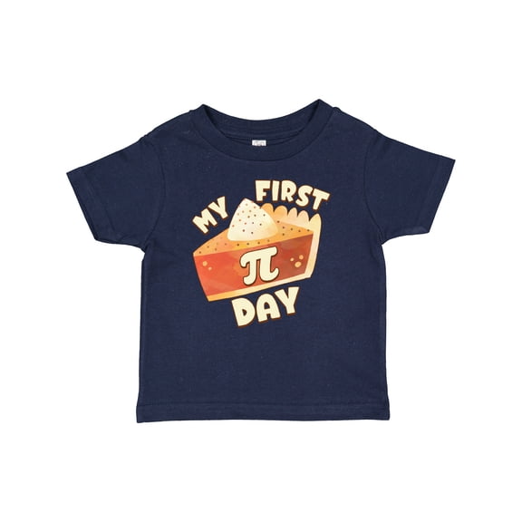 Inktastic My First Pi Day-pumpkin Pie Boys or Girls Baby T-Shirt