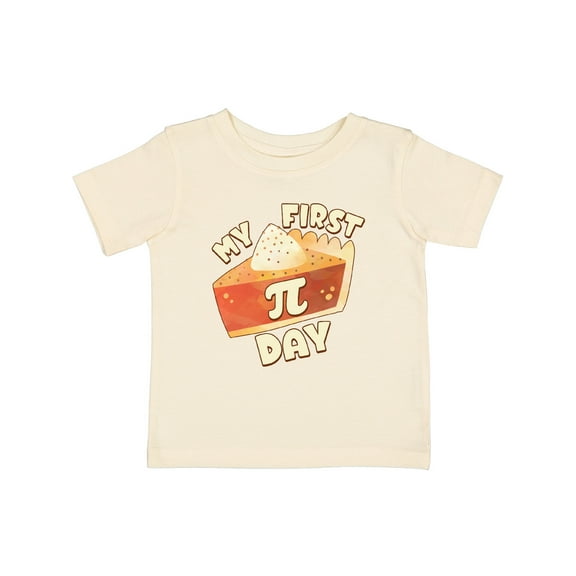Inktastic My First Pi Day-pumpkin Pie Boys or Girls Baby T-Shirt