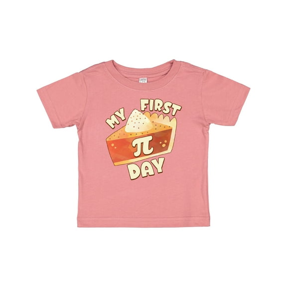 Inktastic My First Pi Day-pumpkin Pie Boys or Girls Baby T-Shirt